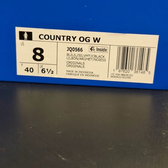 Adidas Women's Metallic Purple Pink Sneakers - Picture 6 of 6